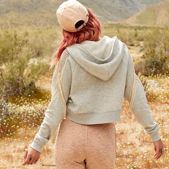Free People Tops - FP Movement In The Net Hoodie